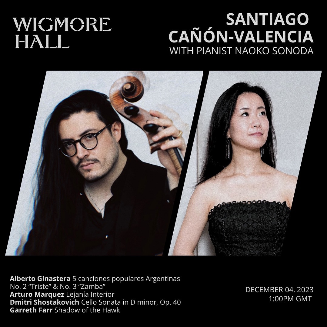 Santiago Cañón-Valencia & Naoko Sonoda en Wigmore Hall
